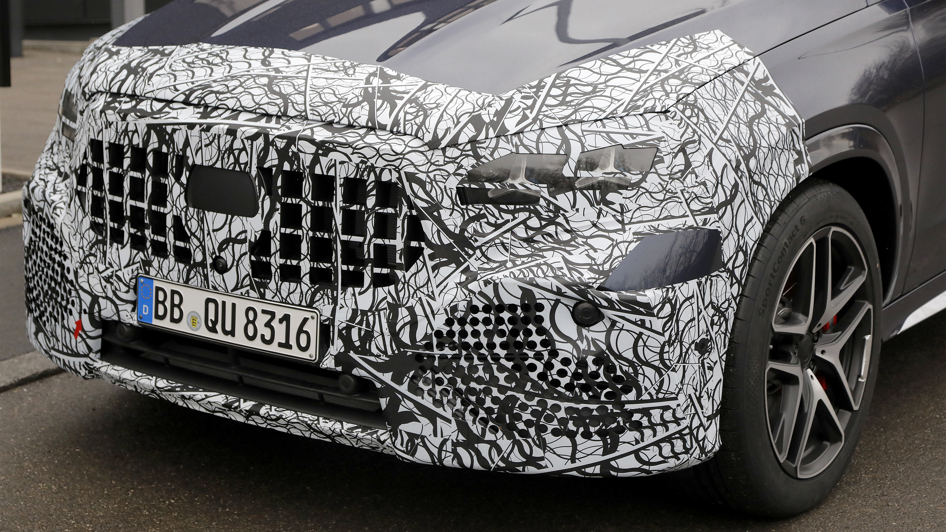 Mercedes-AMG GLE Facelift - front grill