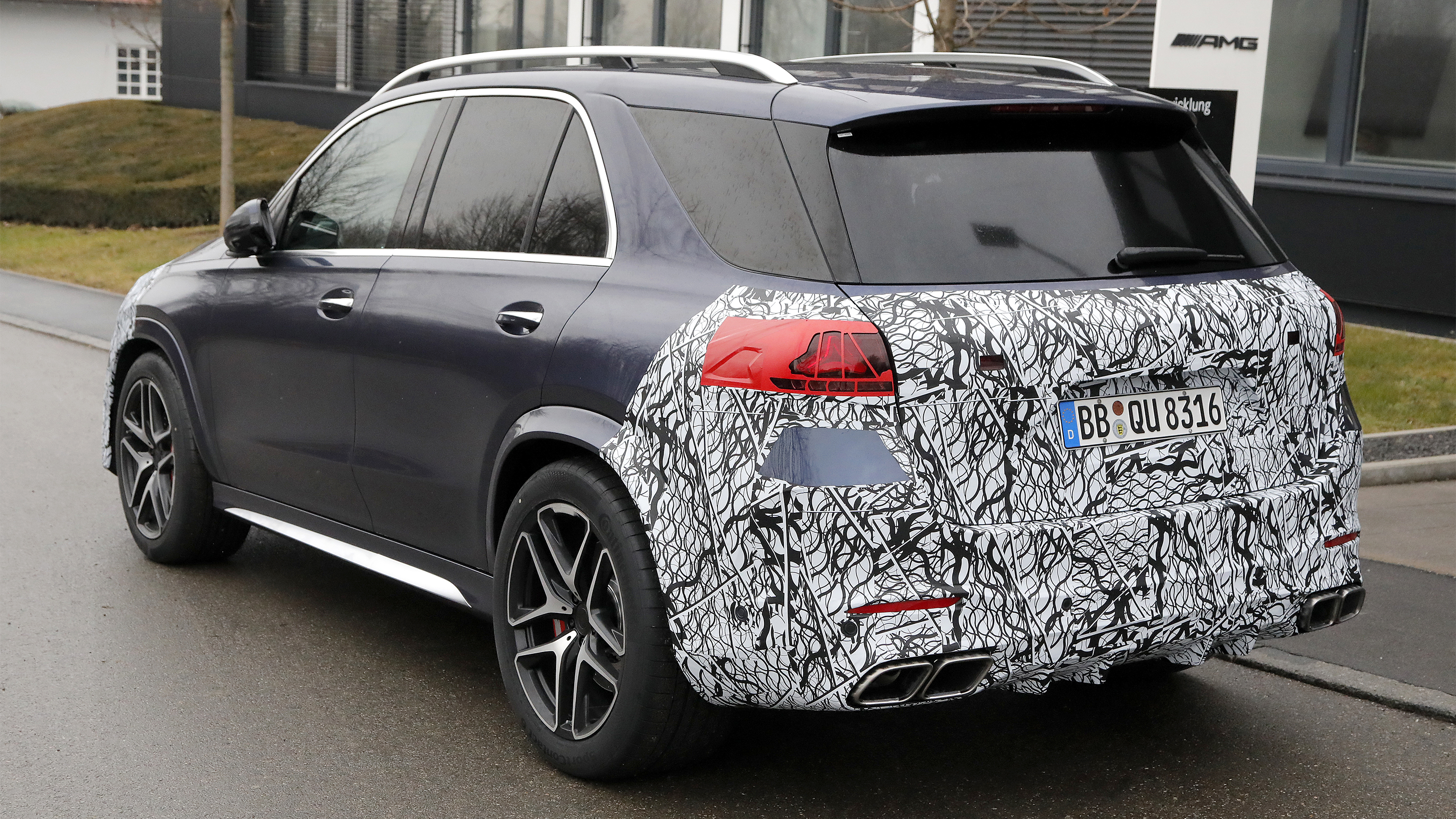 Mercedes-AMG GLE Facelift - rear 3/4