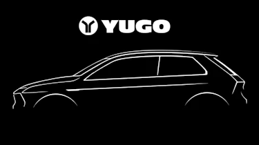 Design sketch of a potential future Yugo model - side profile silhouette