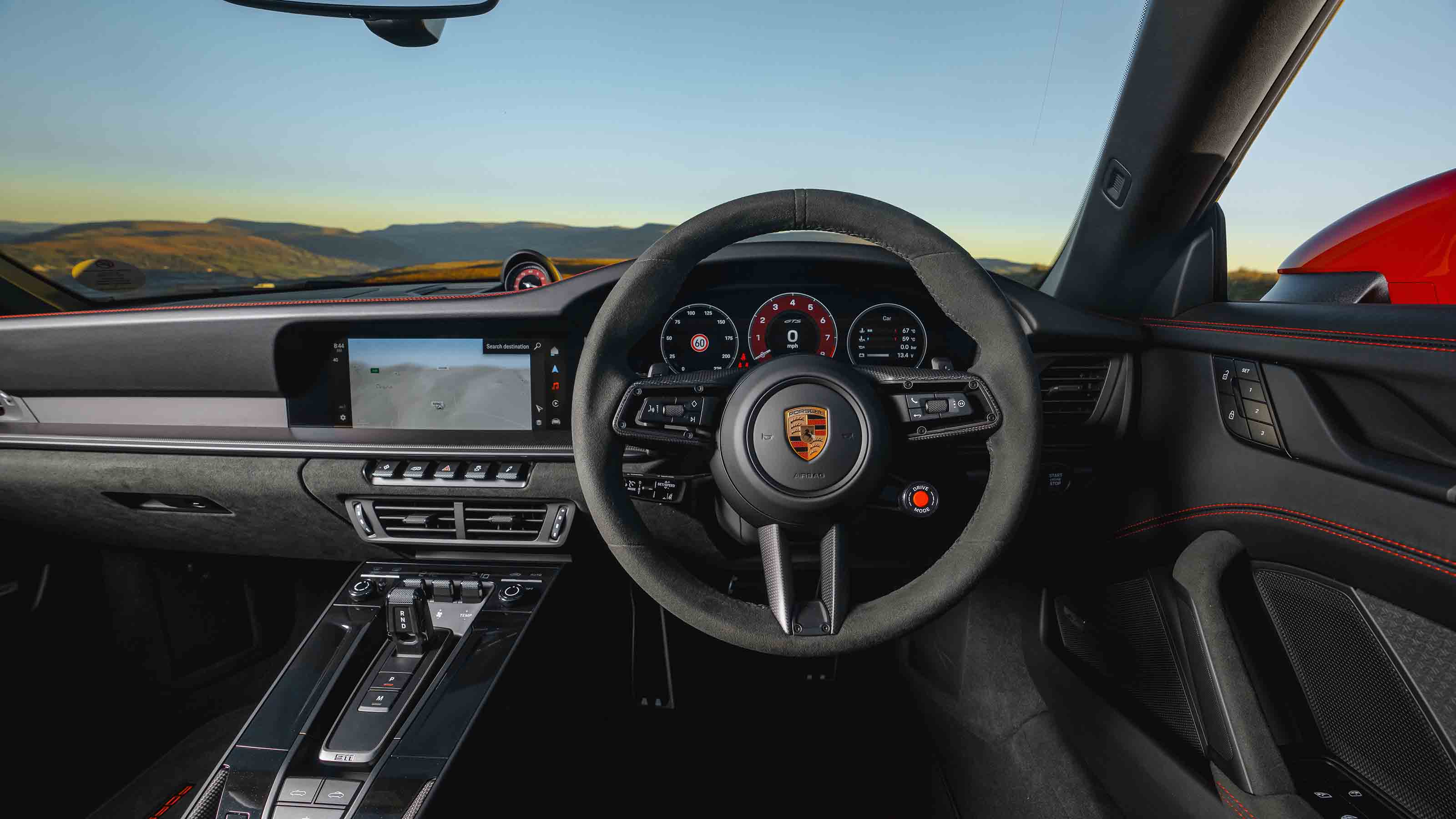 Porsche 911 Cabriolet - dashboard