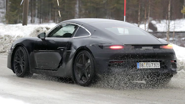 Porsche Cayman EV - rear angled