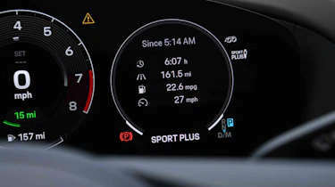 Porsche Panamera Turbo E-Hybrid - trip info