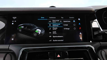 Porsche Panamera Turbo E-Hybrid - drive settings