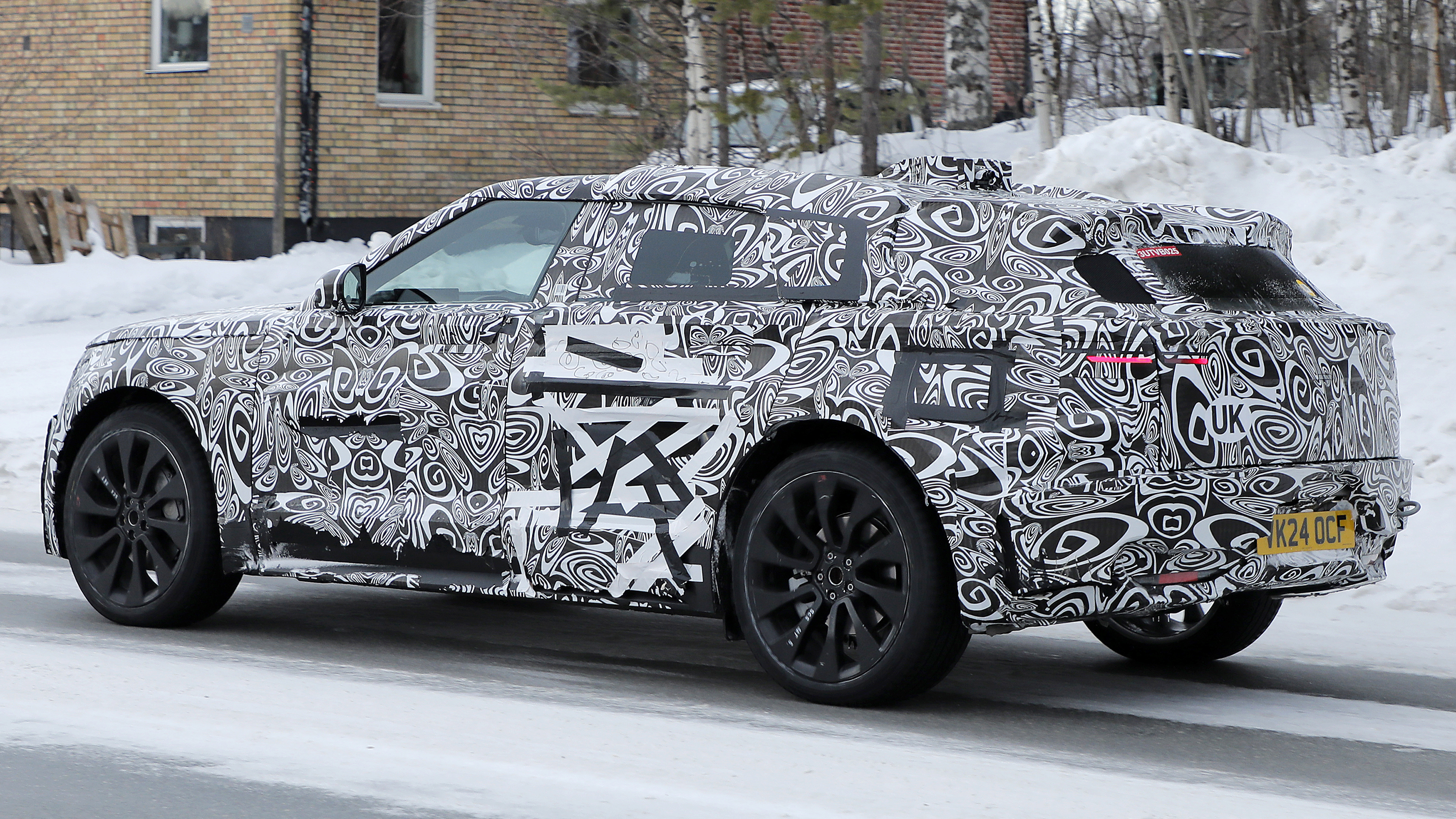 Range Rover Velar EV - rear angled