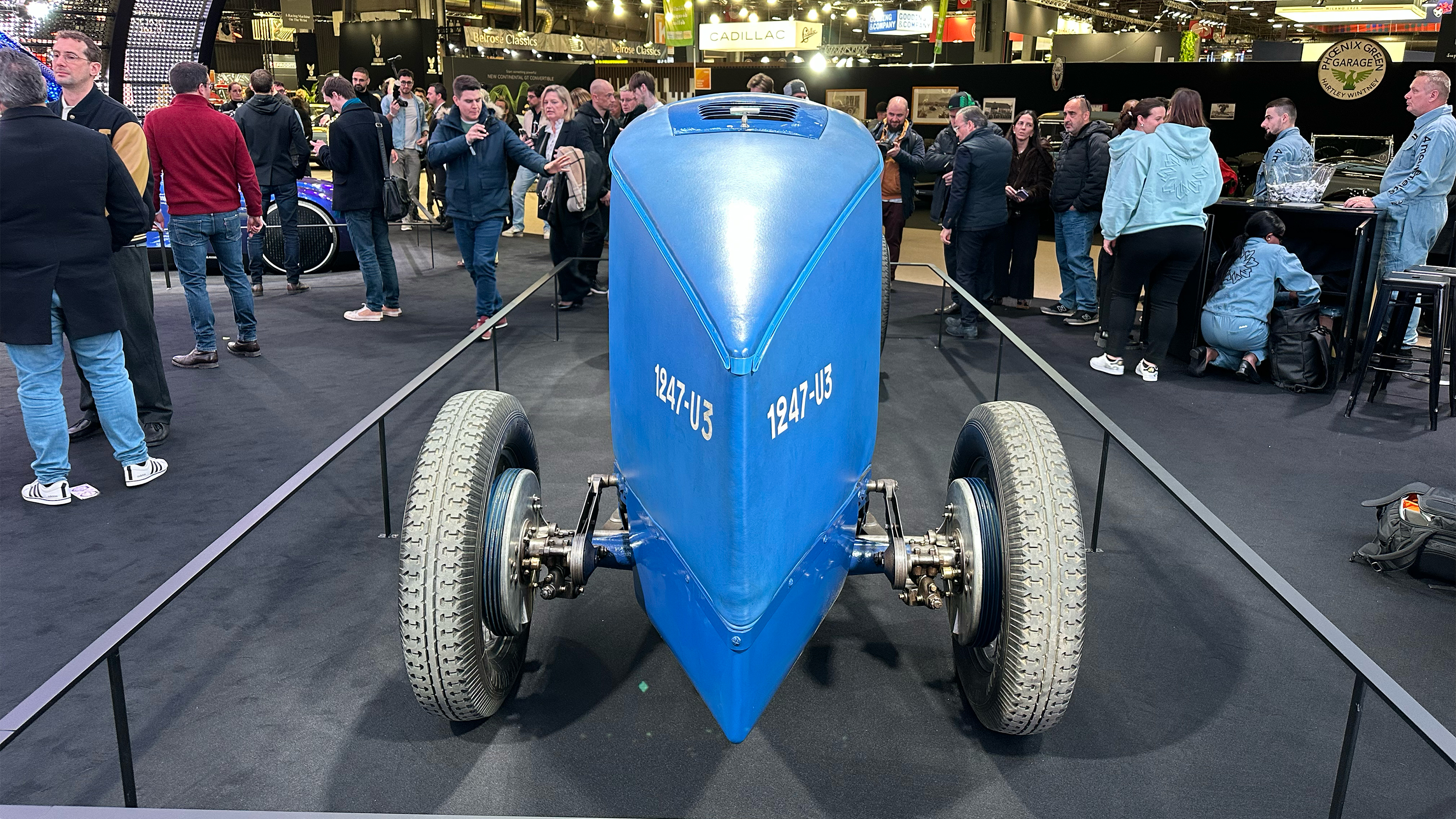 Renault 40CV ‘des Records’ - Rétromobile rear end