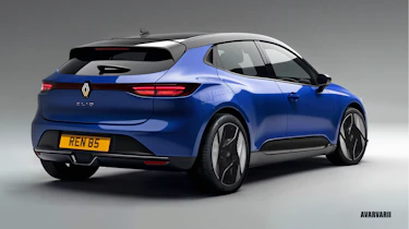 Renault Clio design render - rear