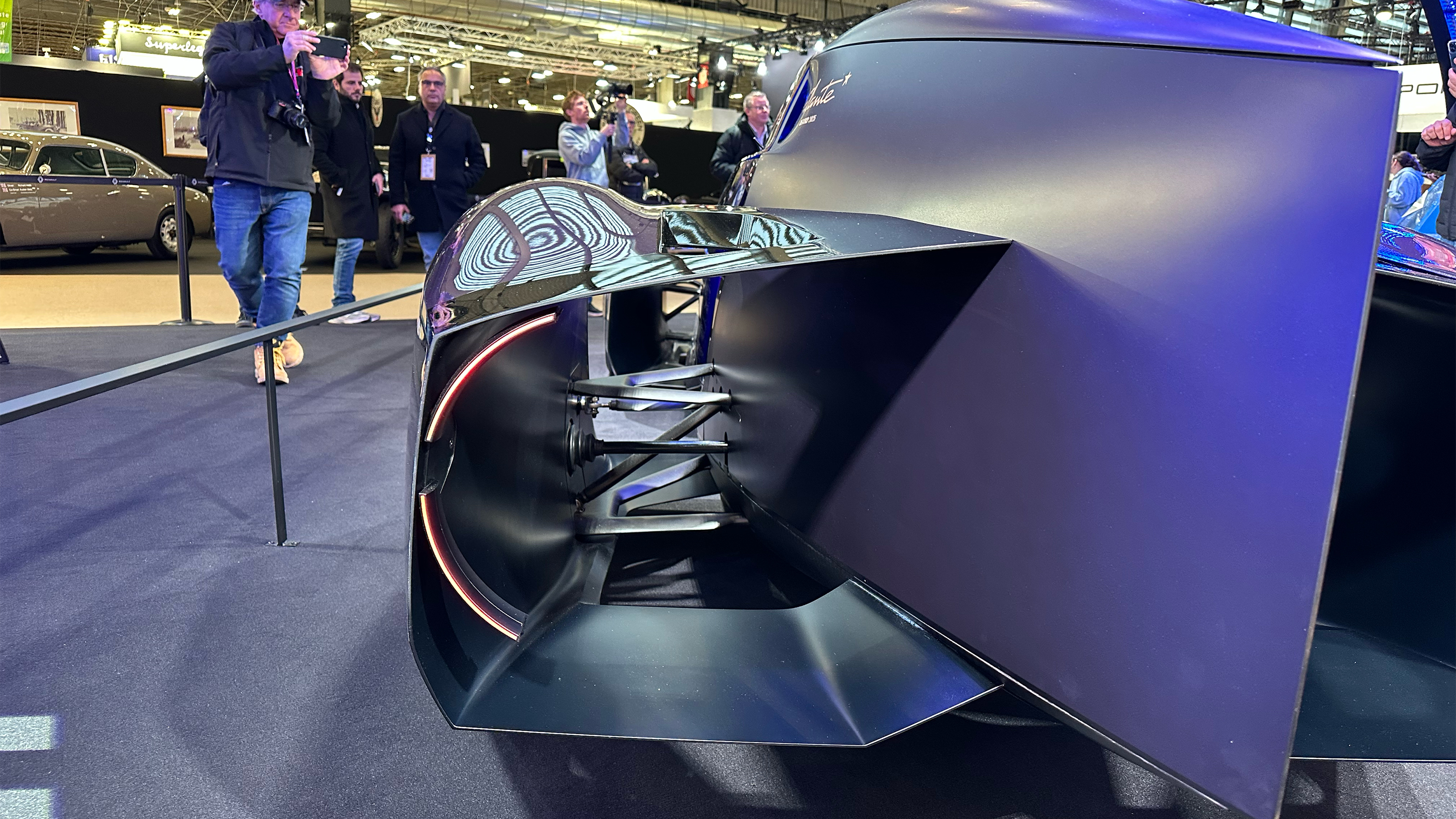 Renault Filante Record 2025 - Rétromobile rear air scoop