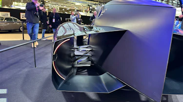 Renault Filante Record 2025 - Rétromobile rear air scoop