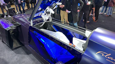 Renault Filante Record 2025 - Rétromobile cockpit