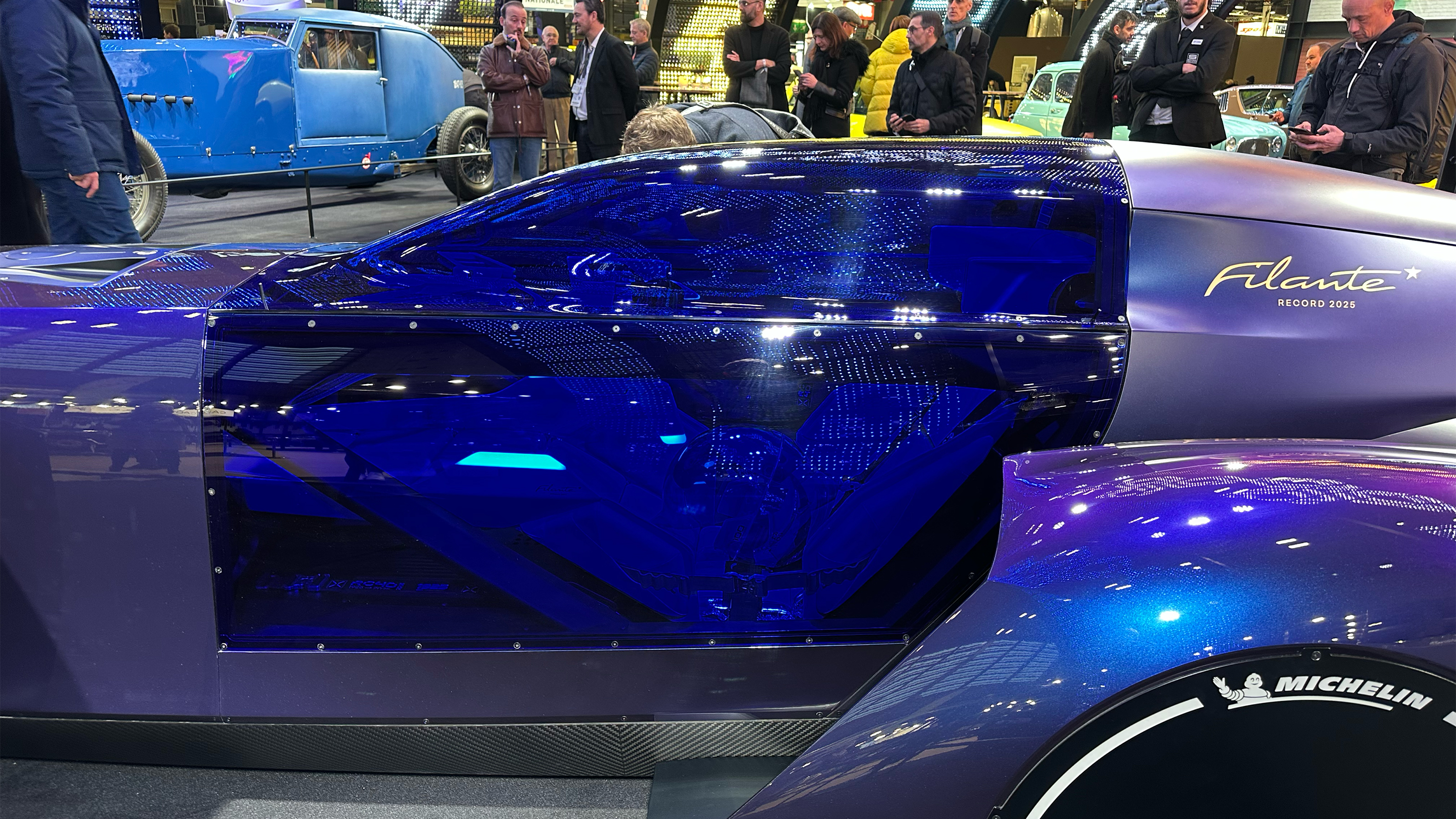 Renault Filante Record 2025 - Rétromobile cockpit