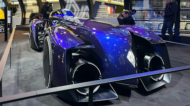 Renault Filante Record 2025 - Rétromobile front 3/4