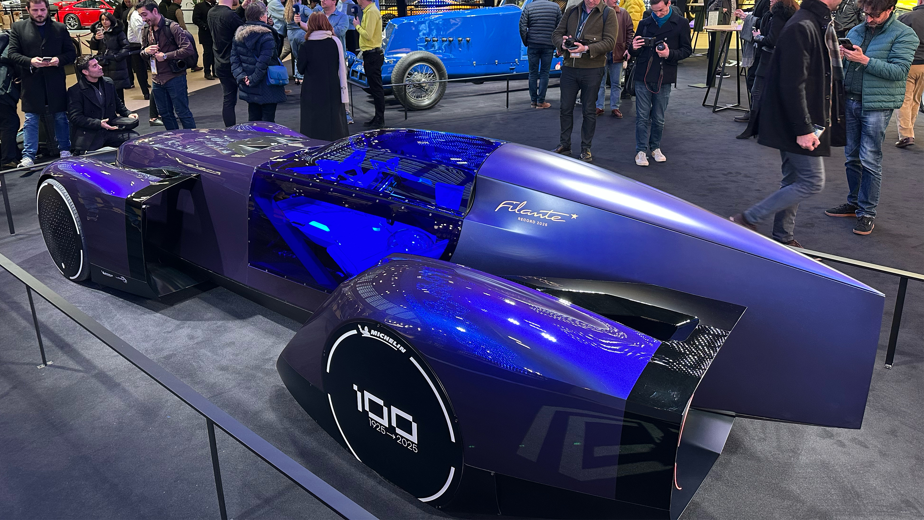 Renault Filante Record 2025 - Rétromobile rear angled
