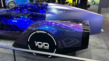 Renault Filante Record 2025 - Rétromobile rear wheel