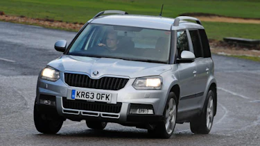 Skoda Yeti - front cornering