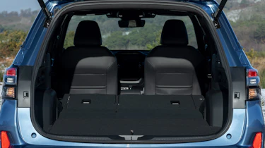 Subaru Forester - boot seats down