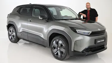 Toyota Urban Cruiser - front 3/4 with Charlie
