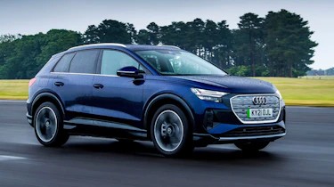 Used Audi Q4 e-tron - front tracking