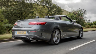 Mercedes E-Class Cabriolet - rear tracking