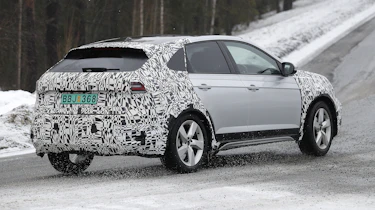 Volkswagen Taigo (camouflaged) - rear cornering