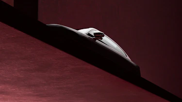 Volvo ES90 teaser - side (upward angle)