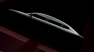 Volvo ES90 teaser - side (tilted)