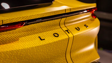 10,000th Lotus Emira produced in Hethel - rear end