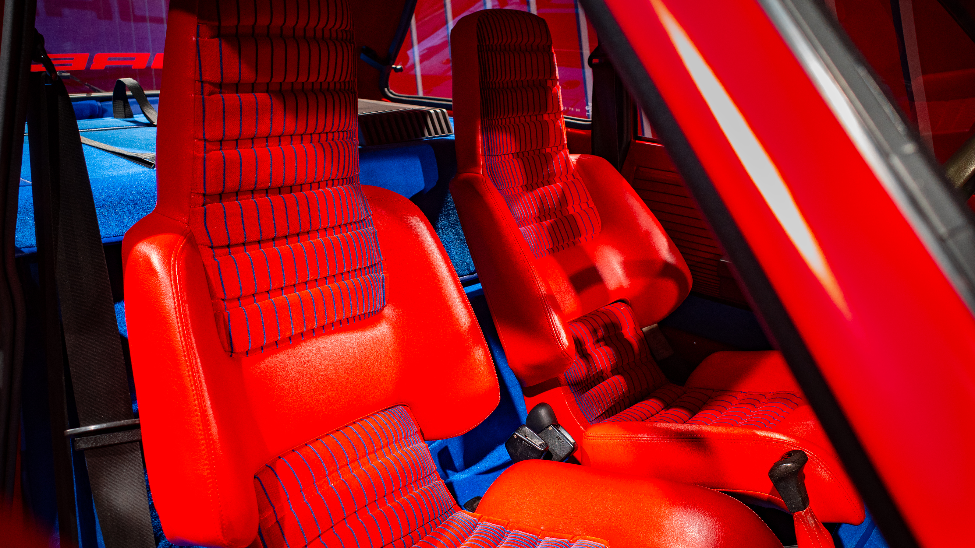 1980 Renault 5 Turbo Ellis Hyde - seats
