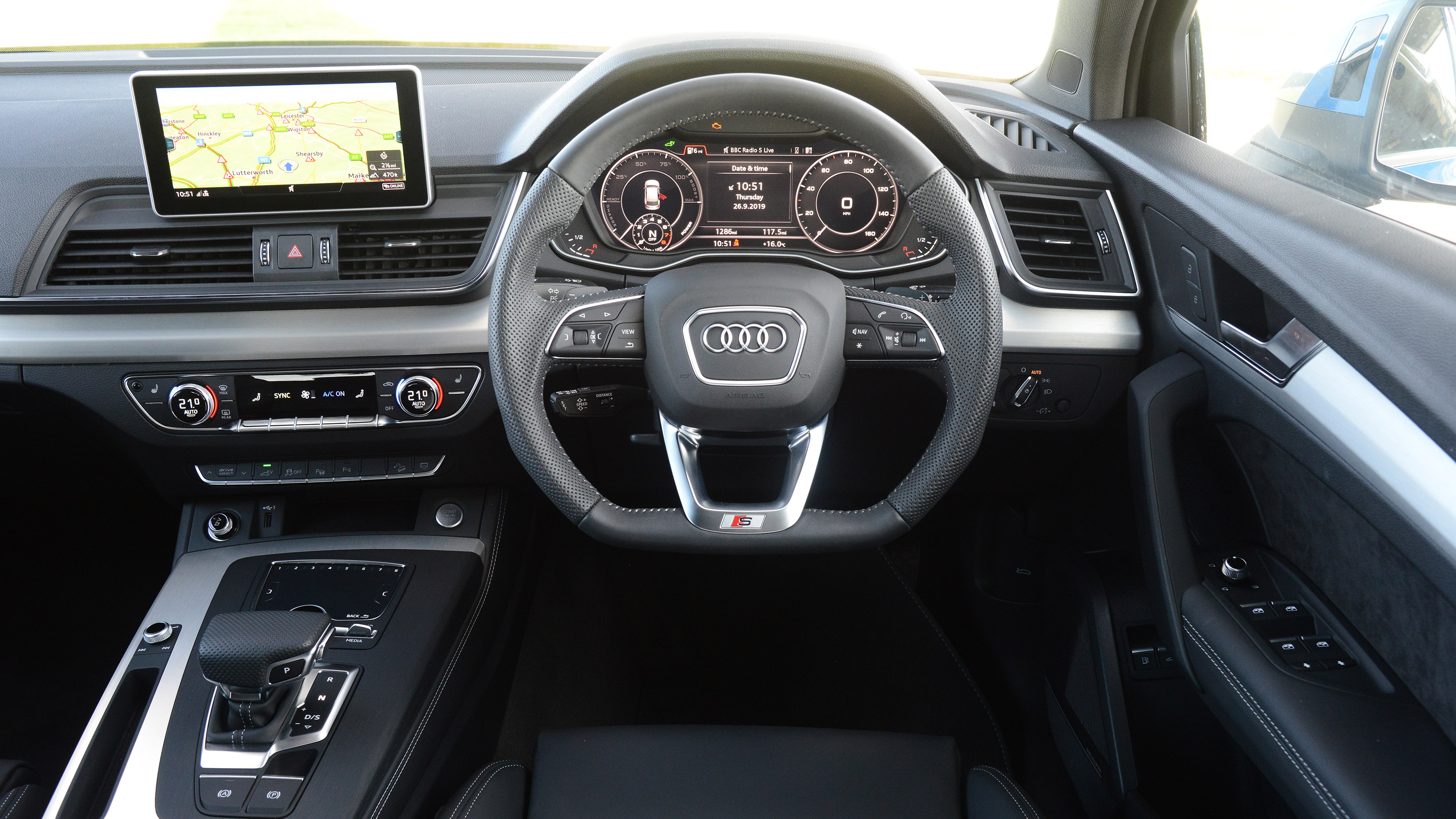 Used Audi Q5 Mk2 - dash