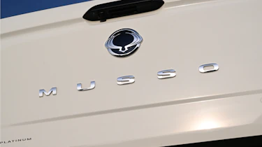 2025 KGM Musso - tailgate close up