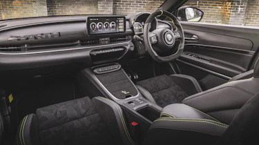 Abarth 600e UK - cabin