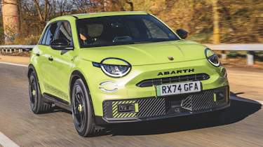 Abarth 600e UK - front