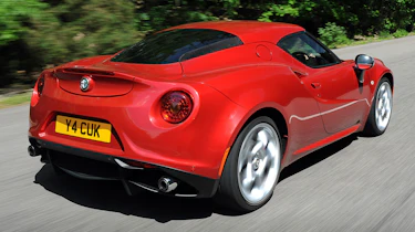 Alfa Romeo 4C rear 3/4
