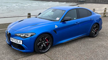 Alfa Romeo Giulia Quadrifoglio long-term test - front angled