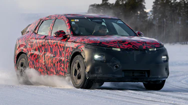 Alfa Romeo Stelvio (camouflaged) - front action