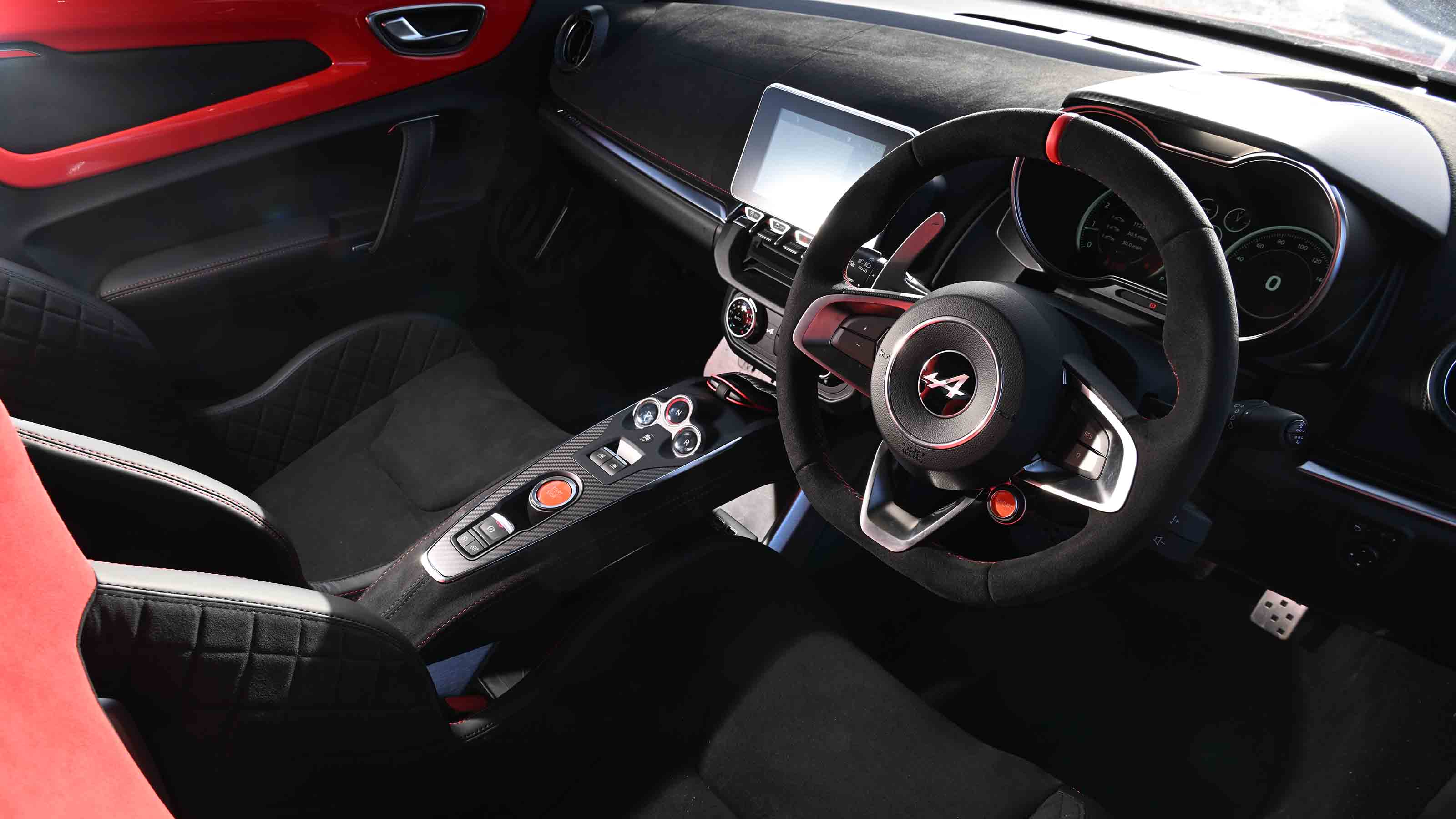 Alpine A110 S - dashboard