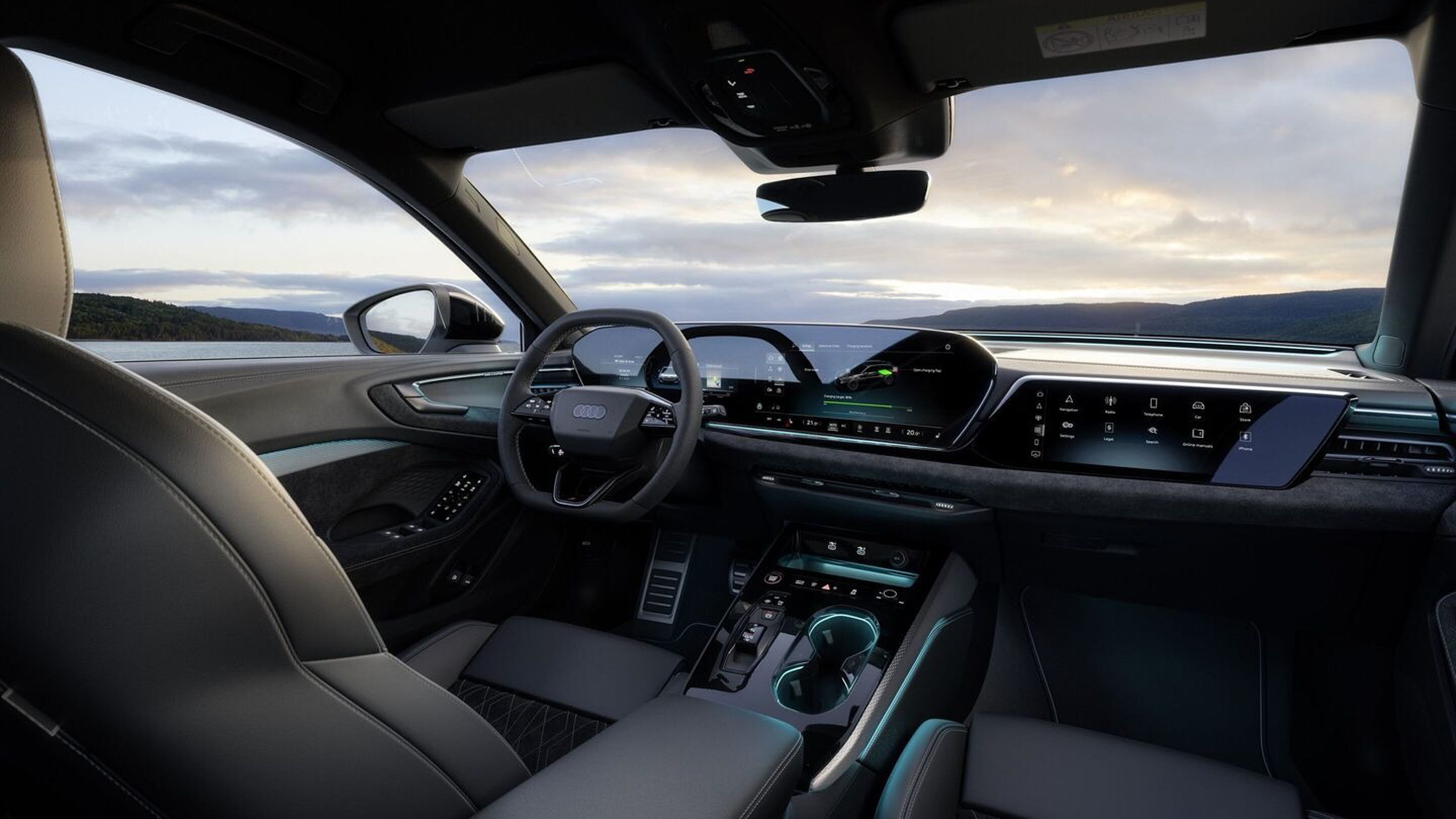 New Audi A5 Avant e-hybrid - interior 