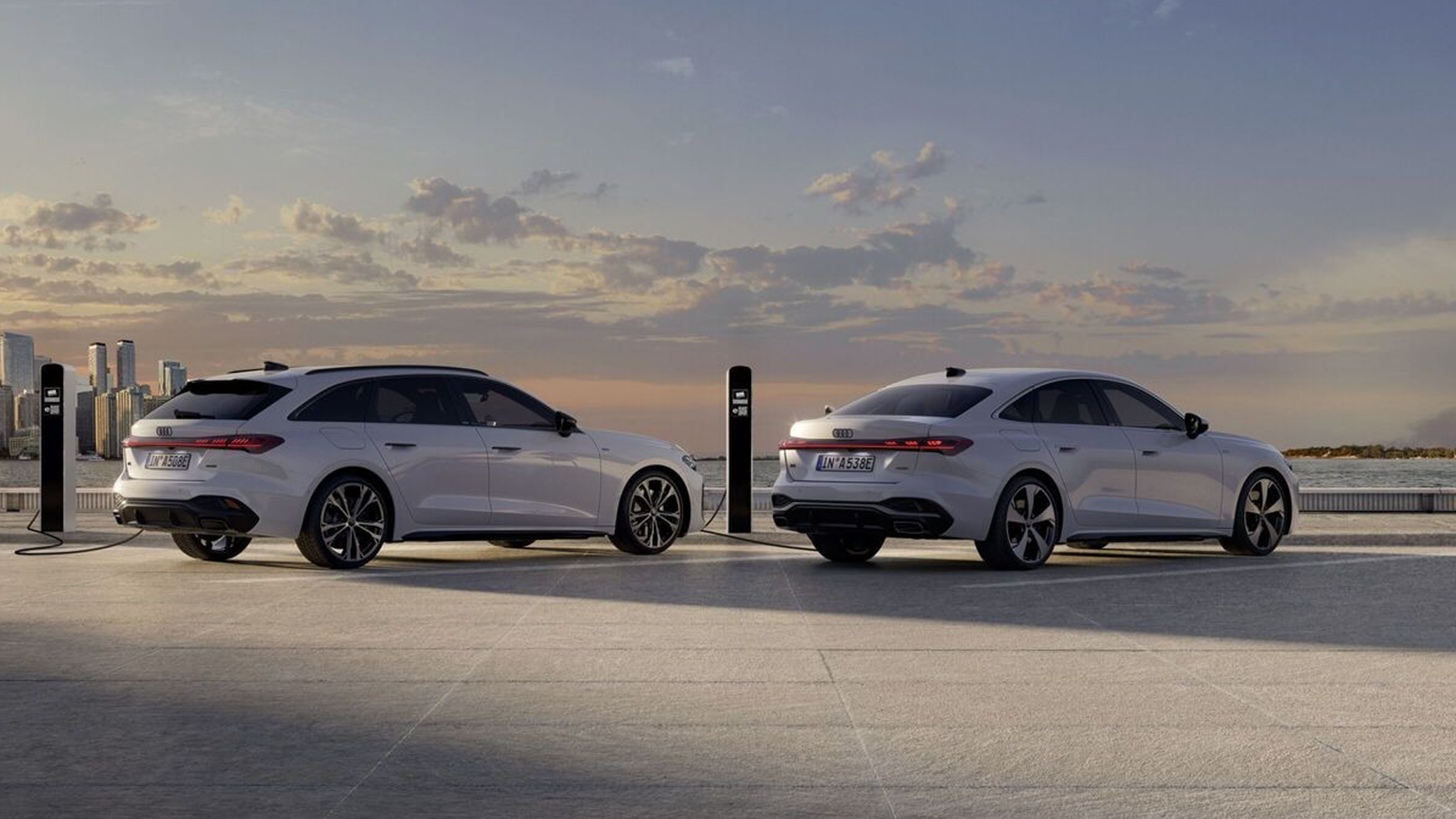 New Audi A5 saloon and Avant e-hybrid 