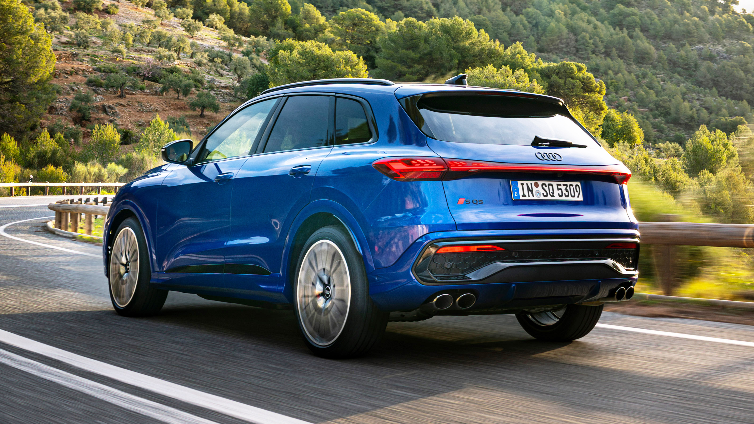 Audi SQ5 - rear tracking