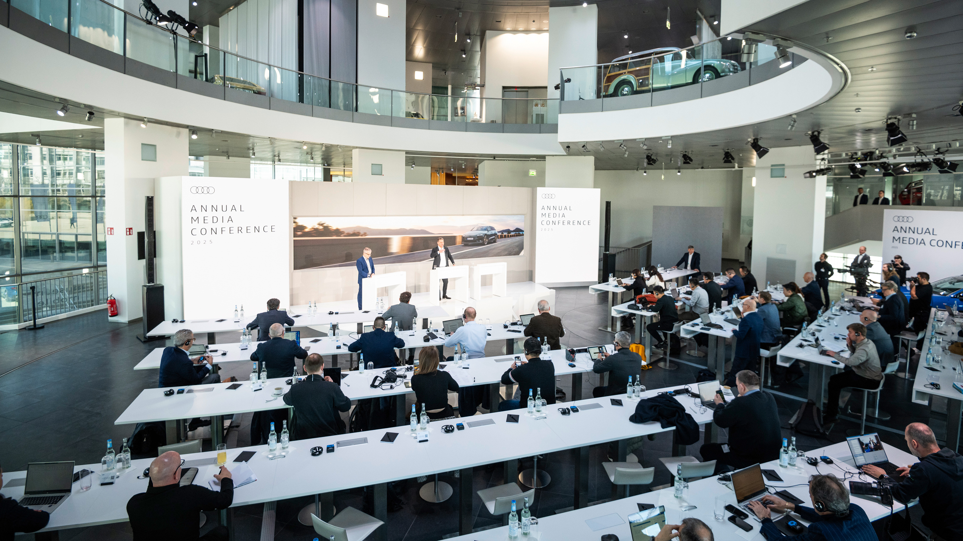 Audi media conference