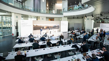 Audi media conference