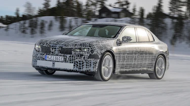 BMW 3 Series ‘Neue Klasse’ (camouflaged) - front action left
