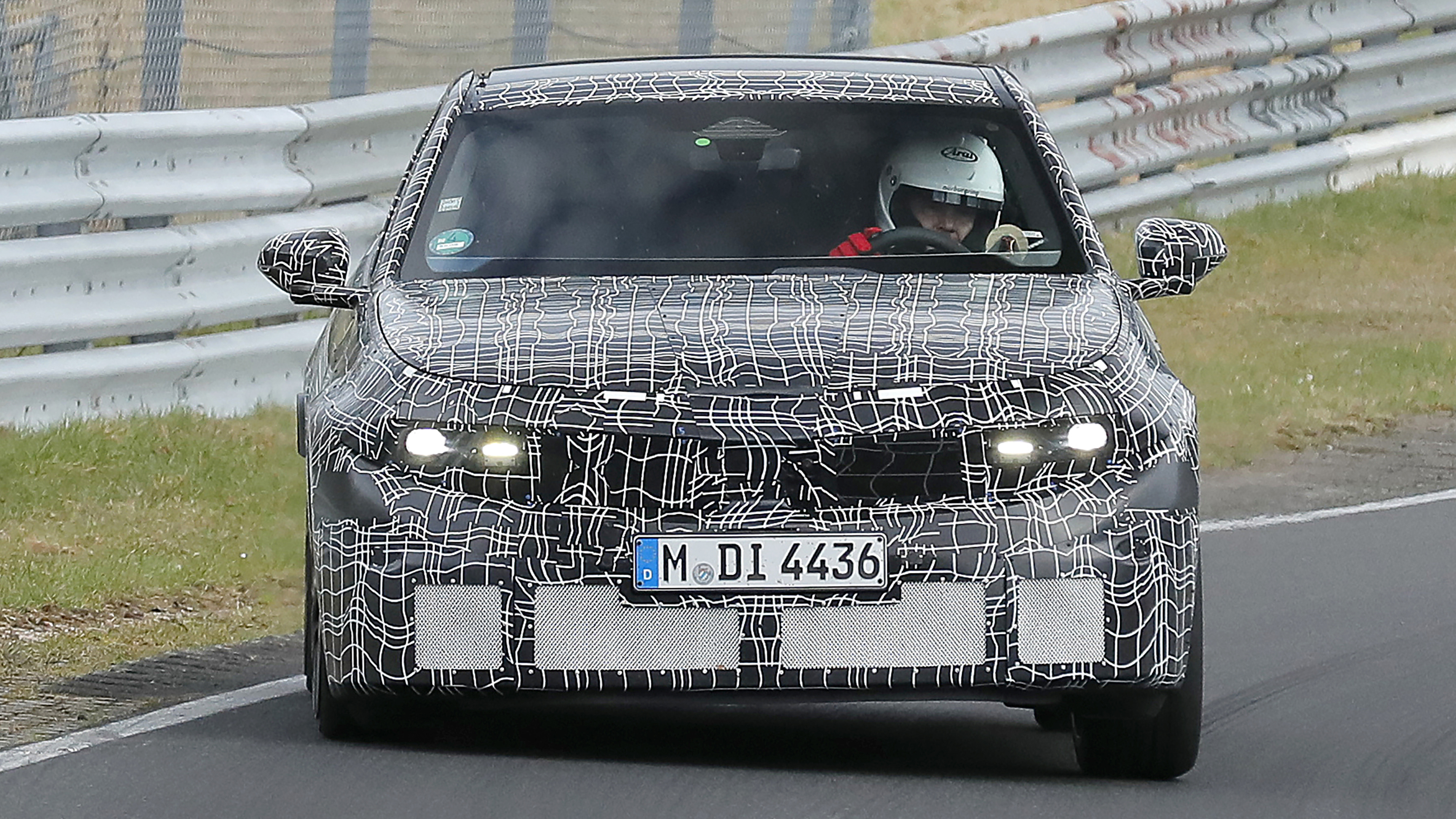 BMW Neue Klasse Sedan - front end