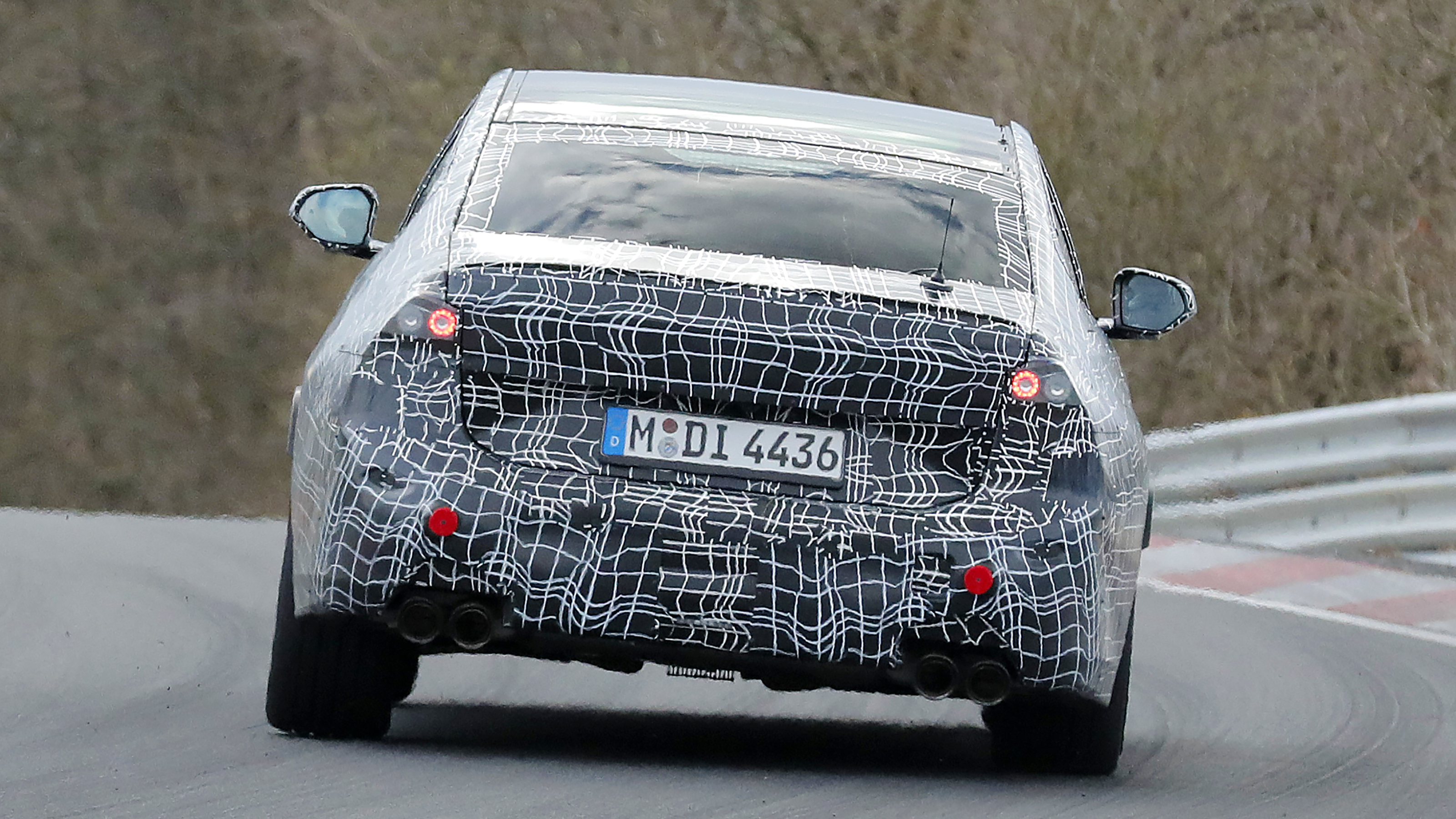BMW Neue Klasse Sedan - rear end