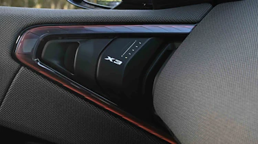 BMW X3 - passenger door trim detail