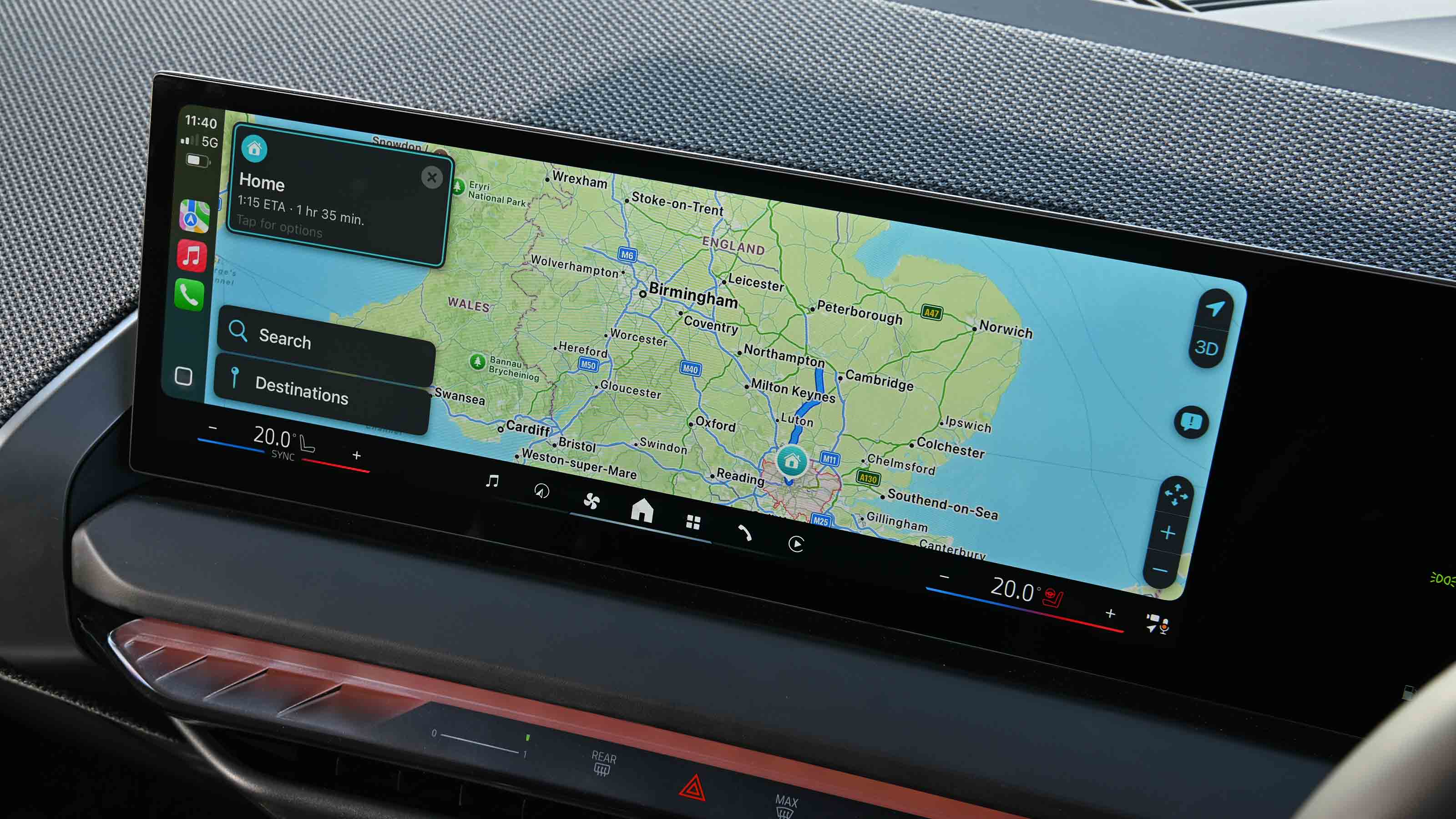 BMW X3 - sat-nav