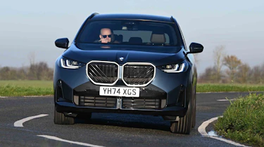 BMW X3 - front cornering