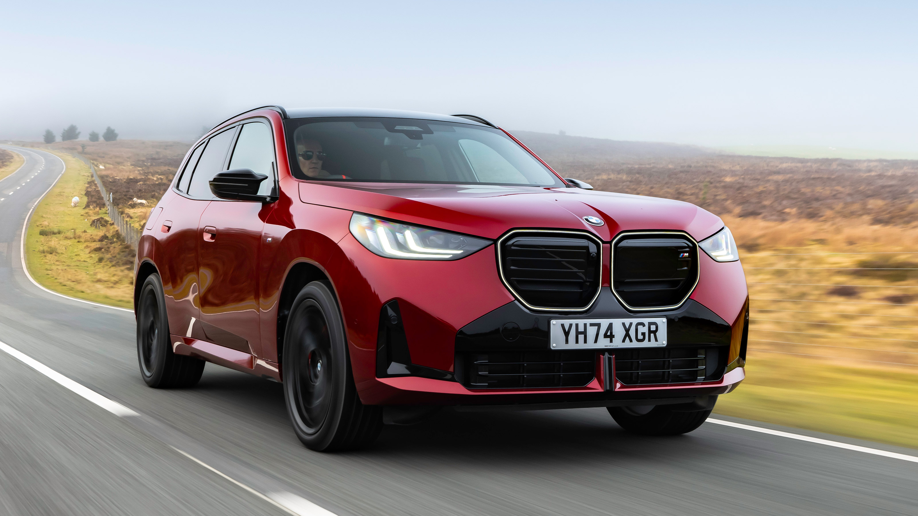 BMW X3 M50 - front tracking