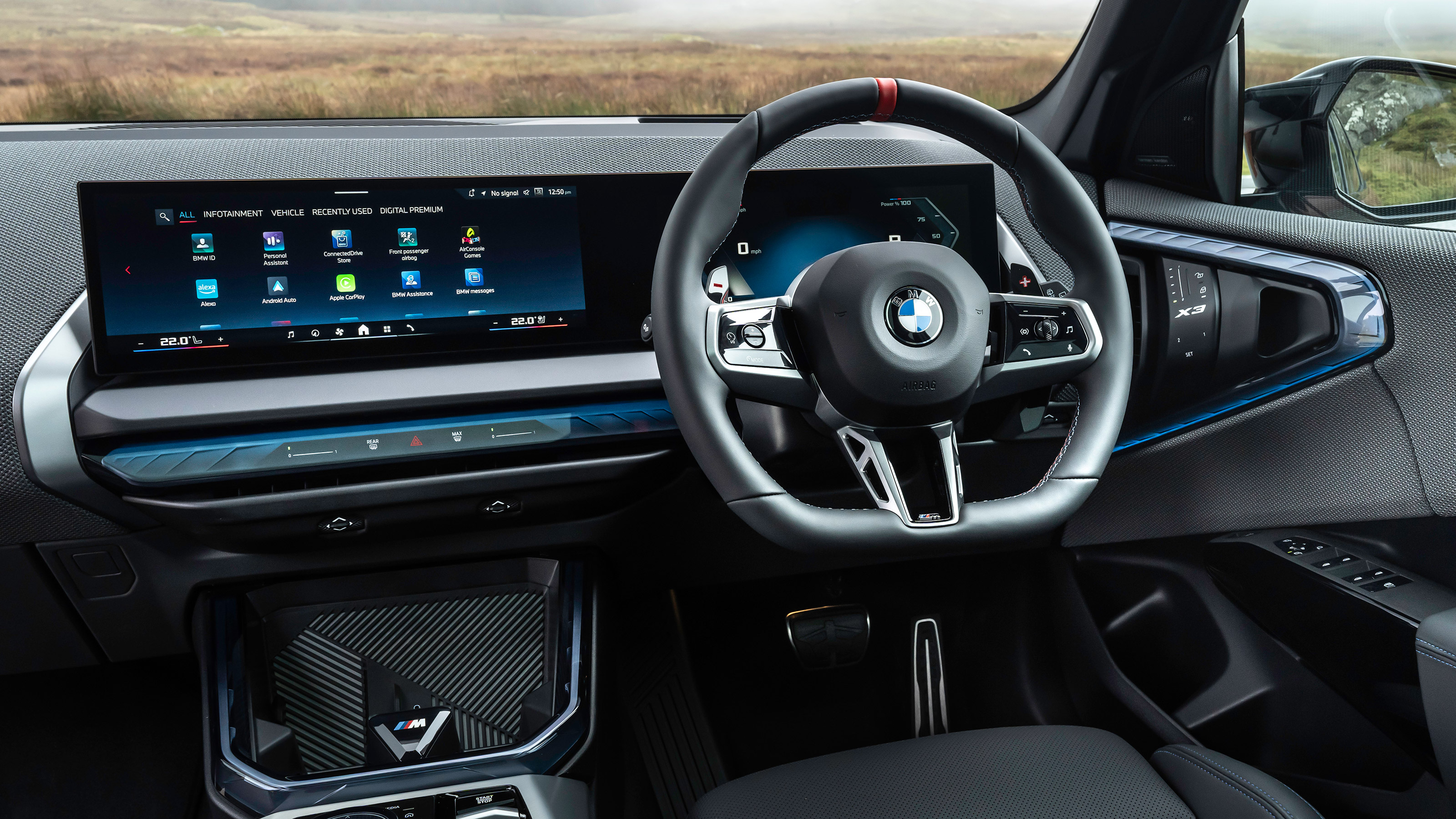 BMW X3 M50 - cabin