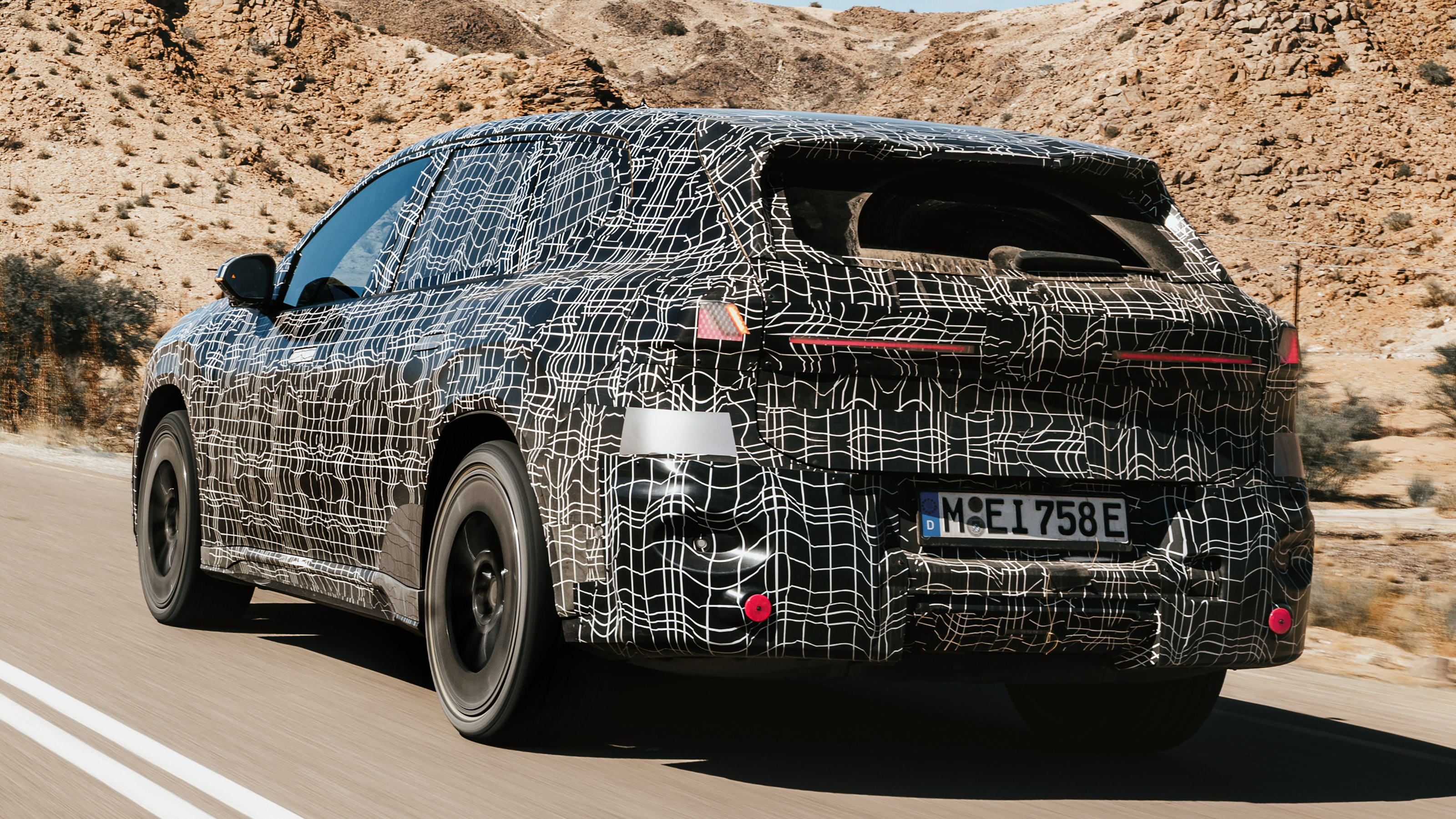 BMW iX3 spyshots 2