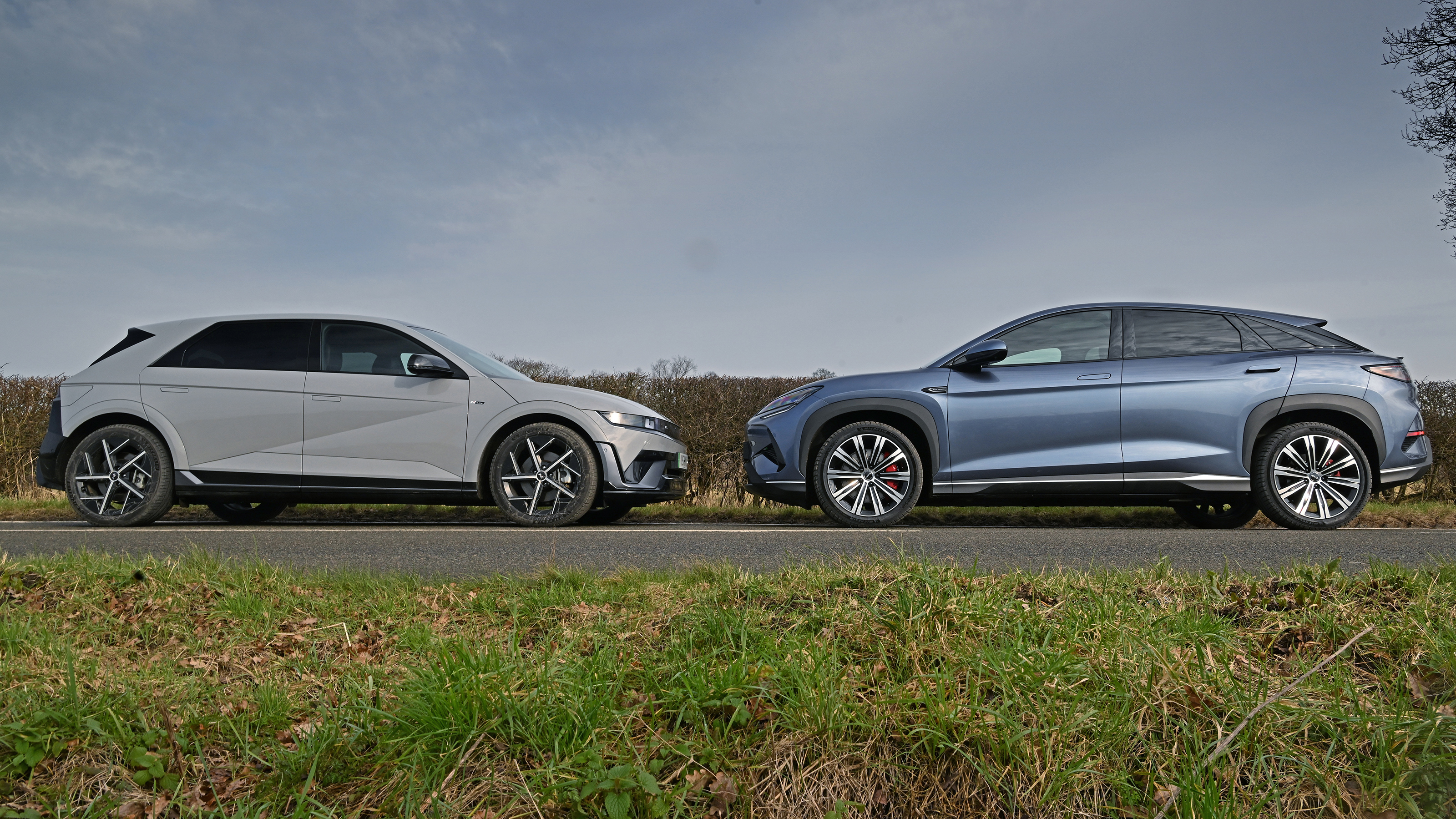 BYD Sealion 7 and Hyundai Ioniq 5 - face-to-face static